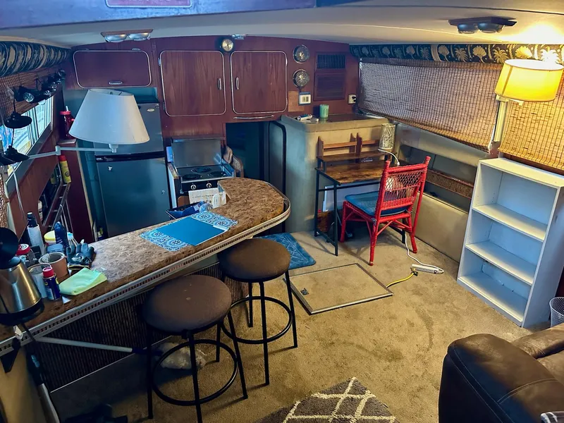 Slide: The Image of Chris-Craft 410 Commander 1983 - 13