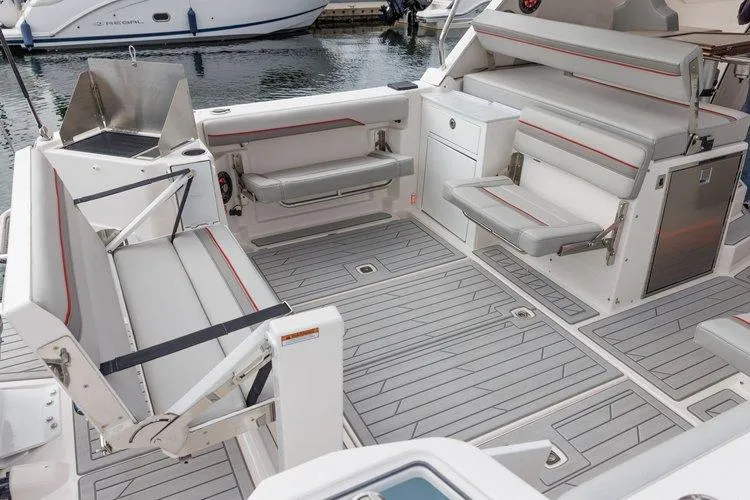 Slide: The Image of 2026 Solara S 310 Sport Coupe interior with modern seating and sleek design. - 2