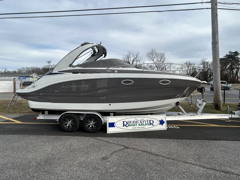 Slide: The Image of 2024 Crownline 270 CR boat on trailer at Rhode River Boat Sales. - 3