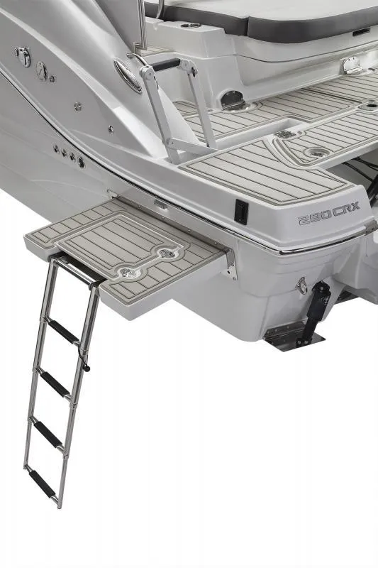 Slide: The Image of 2024 Crownline 280 CRX boat with swim platform and ladder. - 7