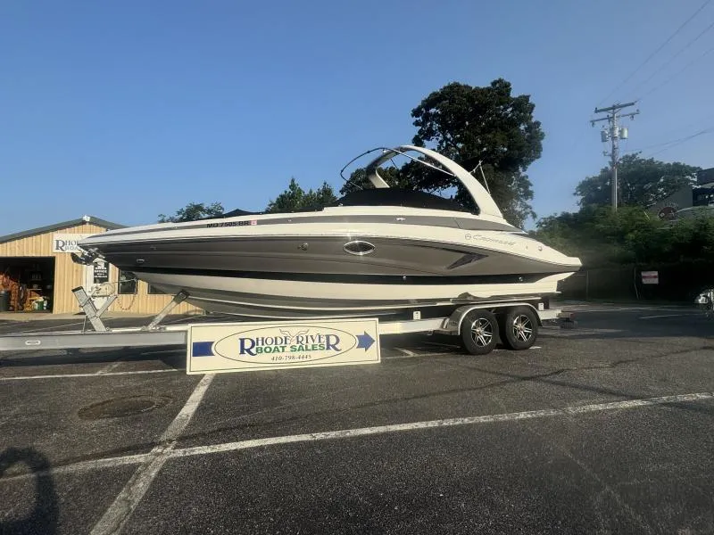 Slide: The Image of 2022 Crownline 265 SS boat on trailer at Rhode River Boat Sales. - 4