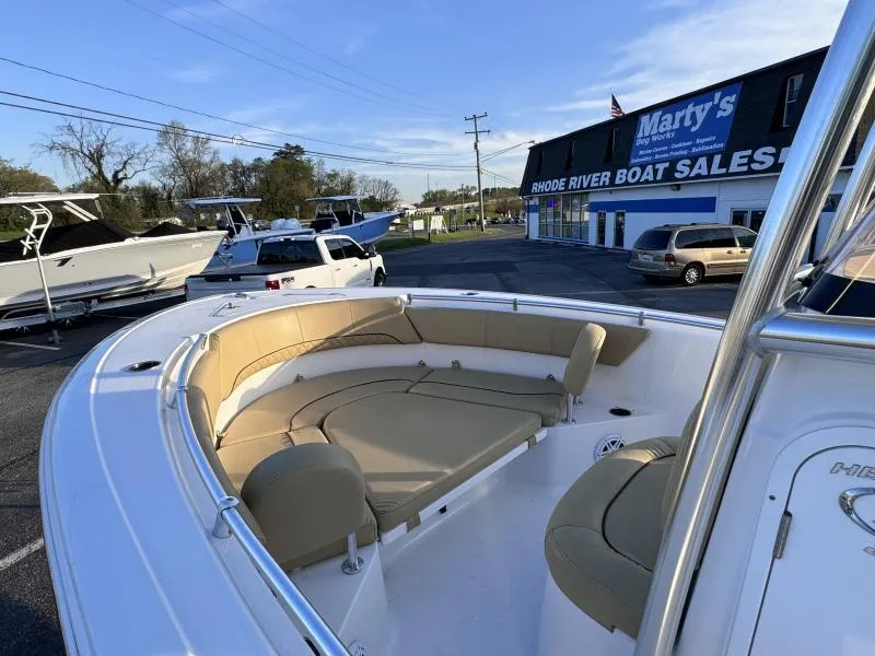 Slide: The Image of 2023 Sportsman 231 Heritage boat at Rhode River Boat Sales dealership. - 19