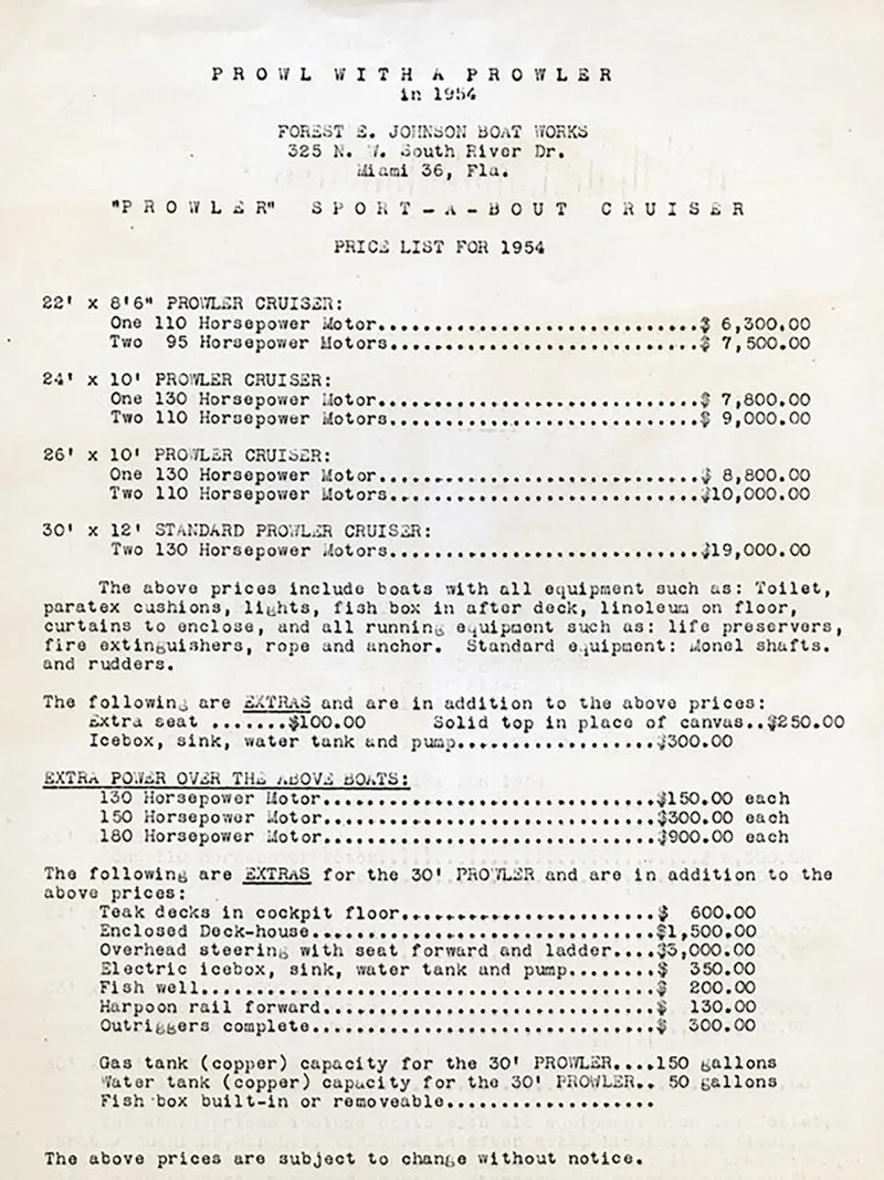 Slide: The Image of Forest E Johnson Prowler 24 ~ Vintage Marketing - 13