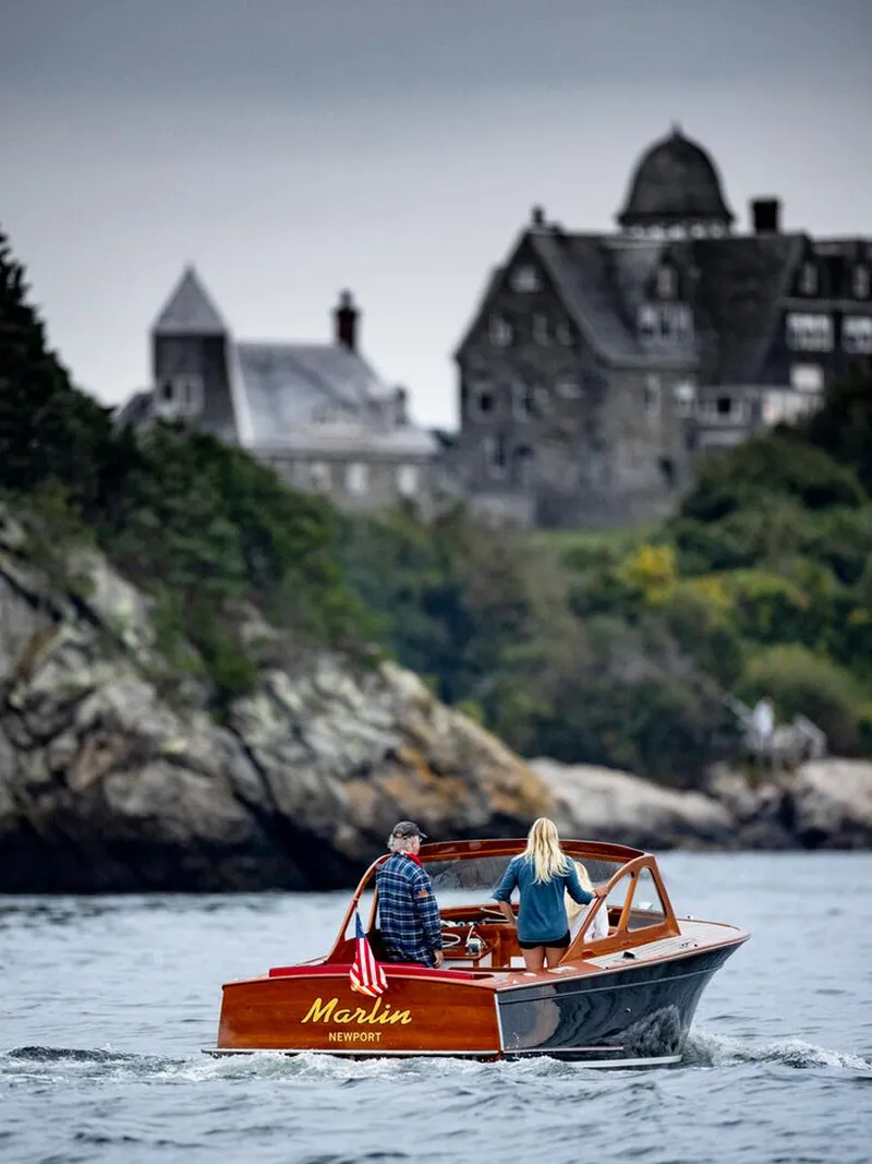 Slide: The Image of Forest E Johnson Prowler 24 ~ Stern View - 8