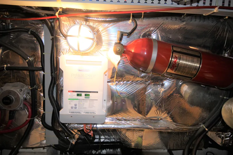 Slide: The Image of Engine Room Fire Extinguishing - 41