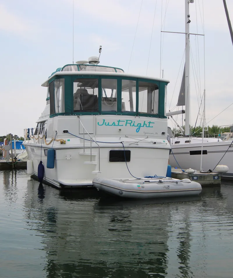 Slide: The Image of Stern Stairway and Swim Platform - 44