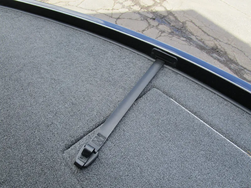 Slide: The Image of 2024 Ranger Z521 Ranger Cup boat deck with secure latch system. - 19