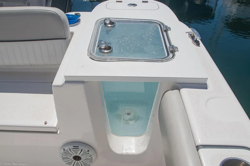 Slide: The Image of 2021 Sea Fox 248 Commander boat with livewell and seating area. - 22