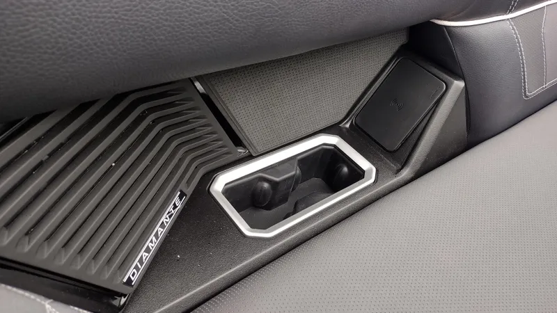 Slide: The Image of Interior detail of 2025 Viaggio Diamante, featuring sleek design and modern materials. - 28