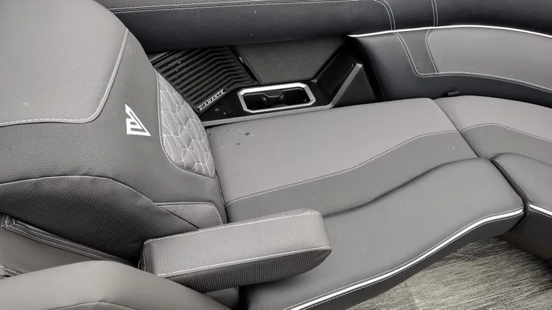 Slide: The Image of 2025 Viaggio Diamante interior with sleek black upholstery and modern design. - 32