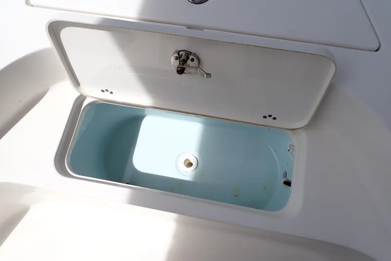 Slide: The Image of Open storage compartment on 2022 Key West 188 Bay Reef boat. - 25