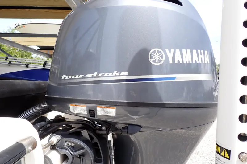 Slide: The Image of 2022 Key West 188 Bay Reef with Yamaha four-stroke outboard motor. - 45