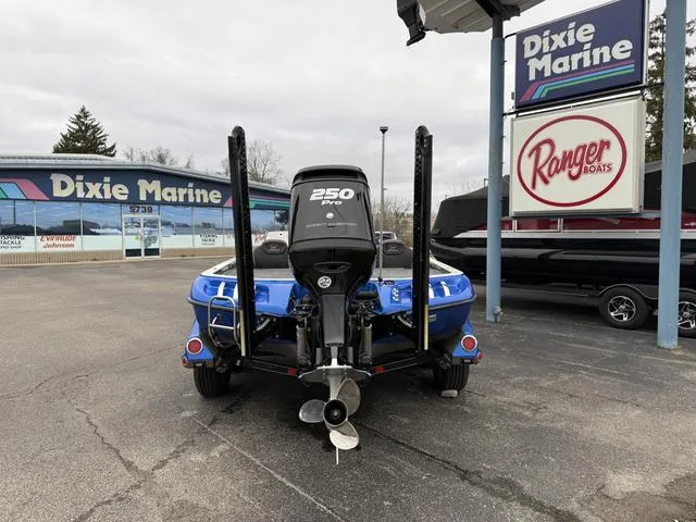 Slide: The Image of 2017 Ranger Z520C boat at Dixie Marine dealership with 250 Pro engine. - 6