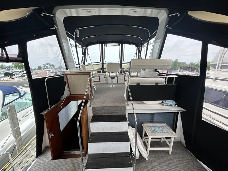 Slide: The Image of Steps into flybridge - 11