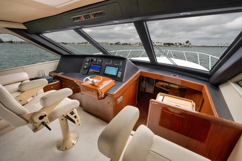 Slide: The Image of Viking 52 Smooth Operator - Helm Seats, Electronics - 17