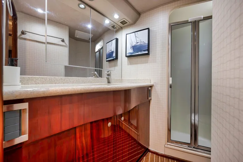 Slide: The Image of Viking 52 Smooth Operator - Master Head, Walkin Shower, Vanity - 25