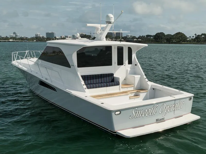 Slide: The Image of Viking 52 Smooth Operator - Aft Profile - 49
