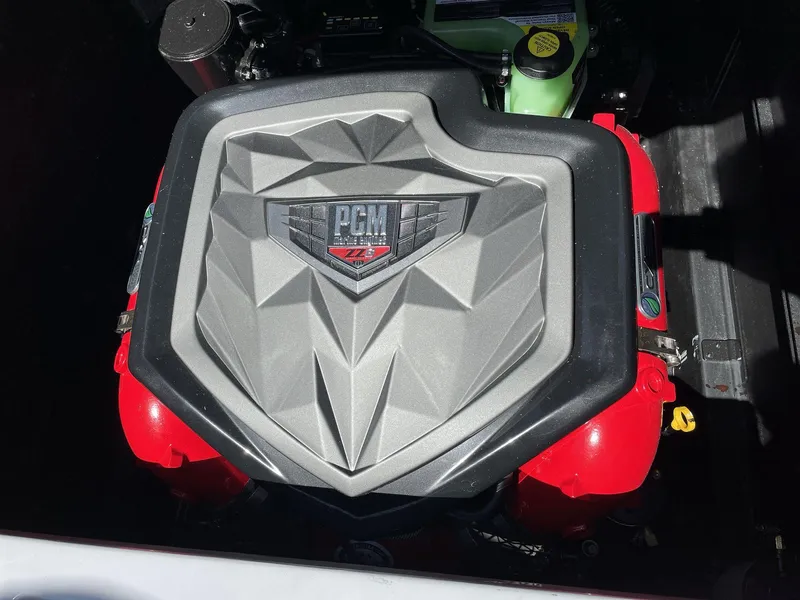 Slide: The Image of Engine of 2025 Nautique Super Air Nautique G25 with PCM branding. - 13