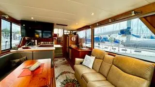 Slide: The Image of Canoe Cove 50 Pilothouse Luxury Yacht 2002 - 50