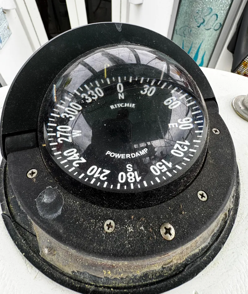 Slide: The Image of view of salon from top of companionway - 36