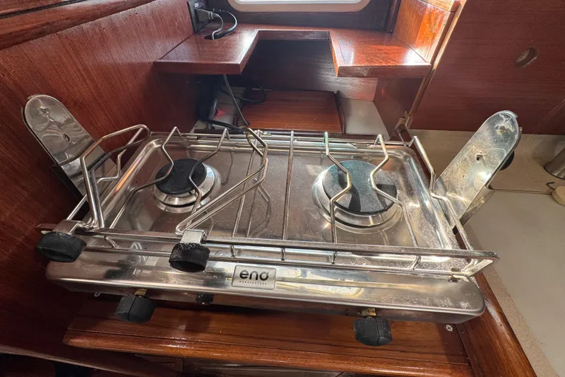 Slide: The Image of two burner Eno cooktop - 87