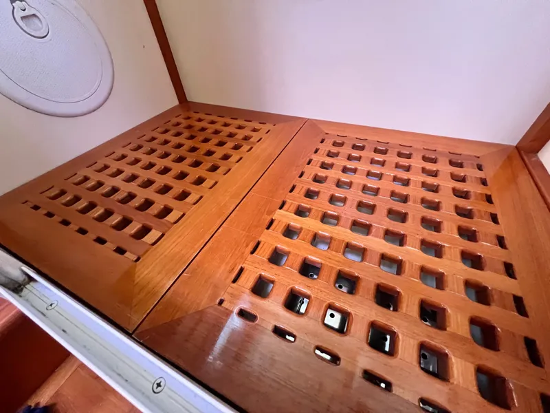 Slide: The Image of Gloss Varnished Teak Shower Grates - 41