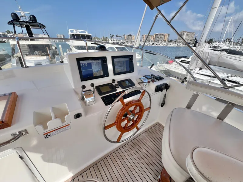 Slide: The Image of Flybridge Helm Console - 50