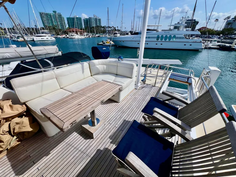 Slide: The Image of Flybridge Aft - 54