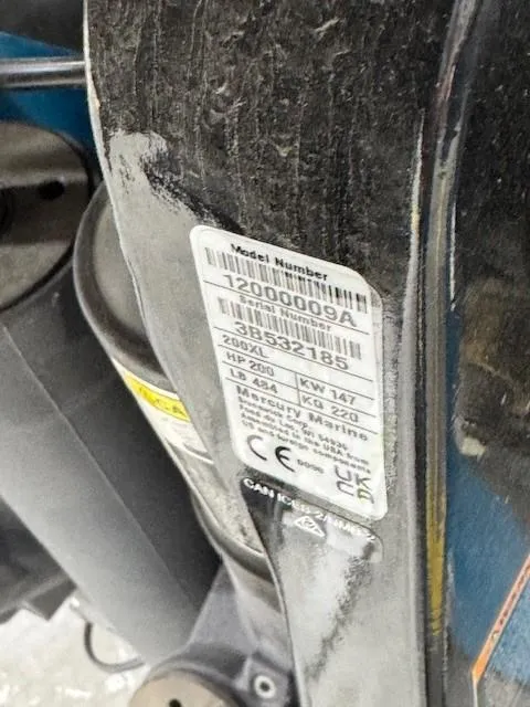 Slide: The Image of Close-up of a 2024 Tahoe 210 S Limited model number label on machinery. - 15