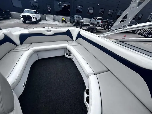 Slide: The Image of 2008 Tigé 24 VE boat interior with spacious seating and modern design. - 18