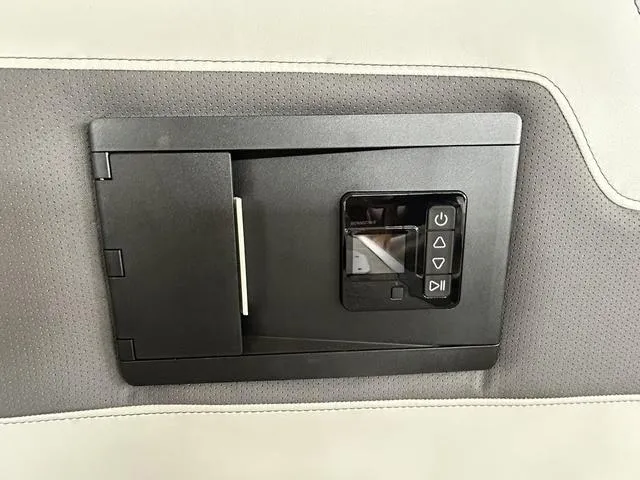 Slide: The Image of Control panel on 2025 VIAGGIO by Misty Harbor Z22Q boat seat. - 8