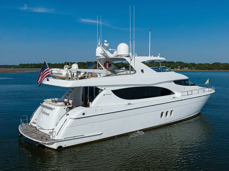 Slide: The Image of Hatteras 80 Motor Yacht 2004 - 1