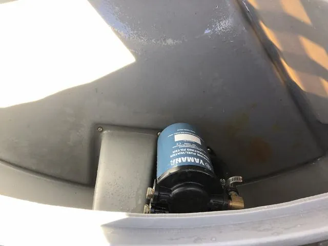 Slide: The Image of 2022 SunChaser Vista 188 Sport Fish boat interior with Yamaha component. - 17