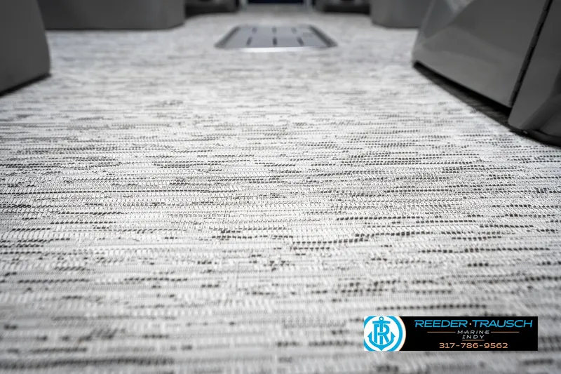 Slide: The Image of 2025 Bennington 23 S CRUISE boat interior flooring, textured gray pattern. - 47