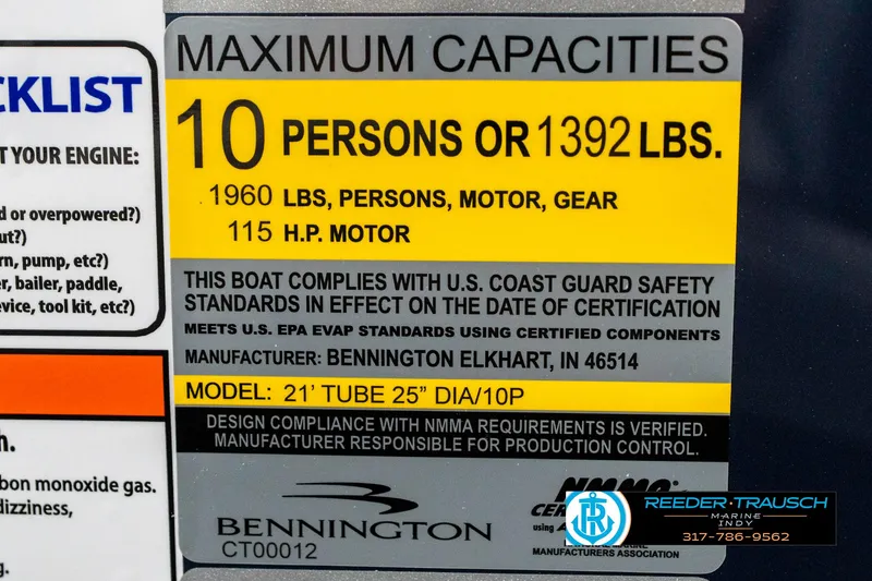 Slide: The Image of Bennington 22 SXL 2025 - 52