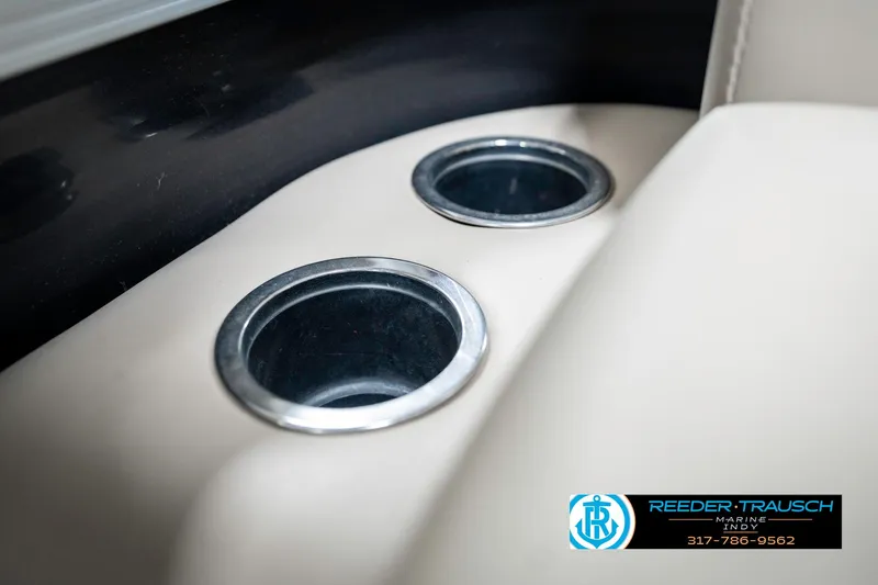 Slide: The Image of Cup holders on a 2011 Bennington 17 Sli boat interior. - 41