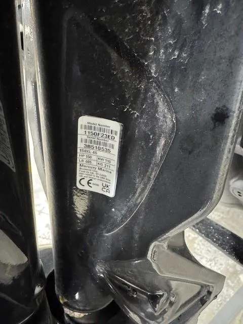 Slide: The Image of Close-up of a Tahoe 1950 vehicle part with a label, model year 2024. - 14