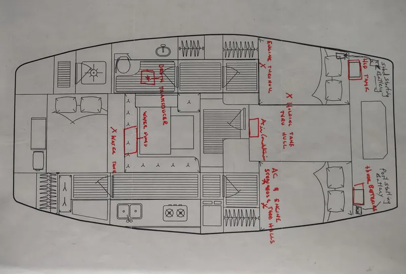 Slide: The Image of Endeavour Trawler Cat 36 2002 - 71