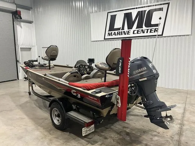 Slide: The Image of 2011 G3 170 boat with Yamaha motor at LMC Marine Center. - 5
