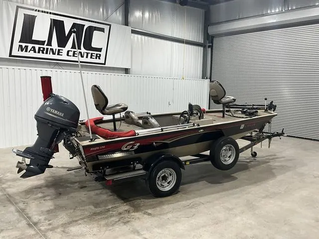 Slide: The Image of 2011 G3 170 boat with Yamaha motor at LMC Marine Center. - 6
