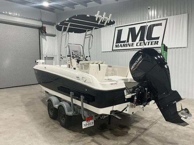 Slide: The Image of 2021 Bayliner T21BAY boat with Mercury engine at LMC Marine Center. - 3