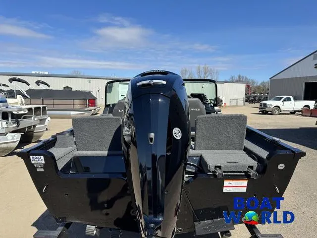 Slide: The Image of 2023 Lund 1675 Adventure Sport boat with outboard motor at Boat World dealership. - 48