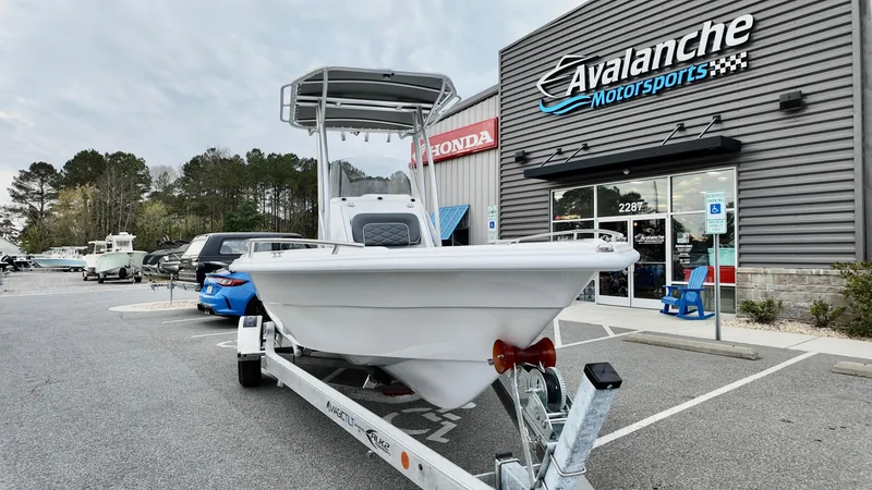 Slide: The Image of 2025 ALK2 Powerboats 22CRX on trailer at Avalanche Motorsports dealership. - 4