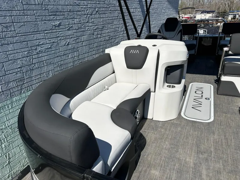 Slide: The Image of 2025 Avalon LSZ 2185 Quad Lounger Shift with sleek seating and modern design. - 5