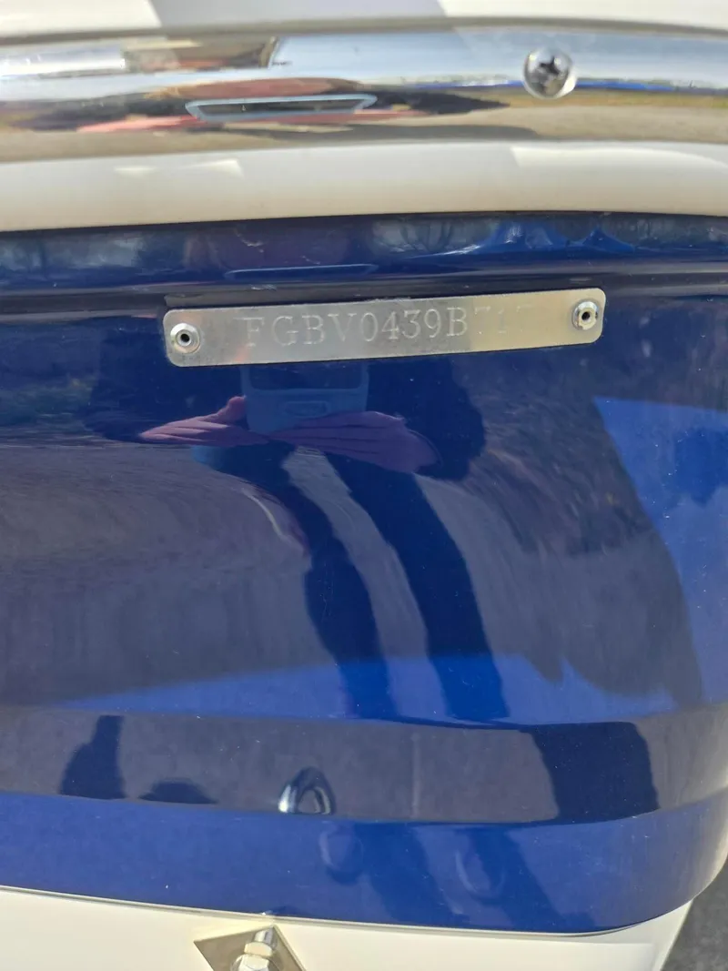 Slide: The Image of 2017 Chaparral 19H20 boat with visible hull identification number. - 23