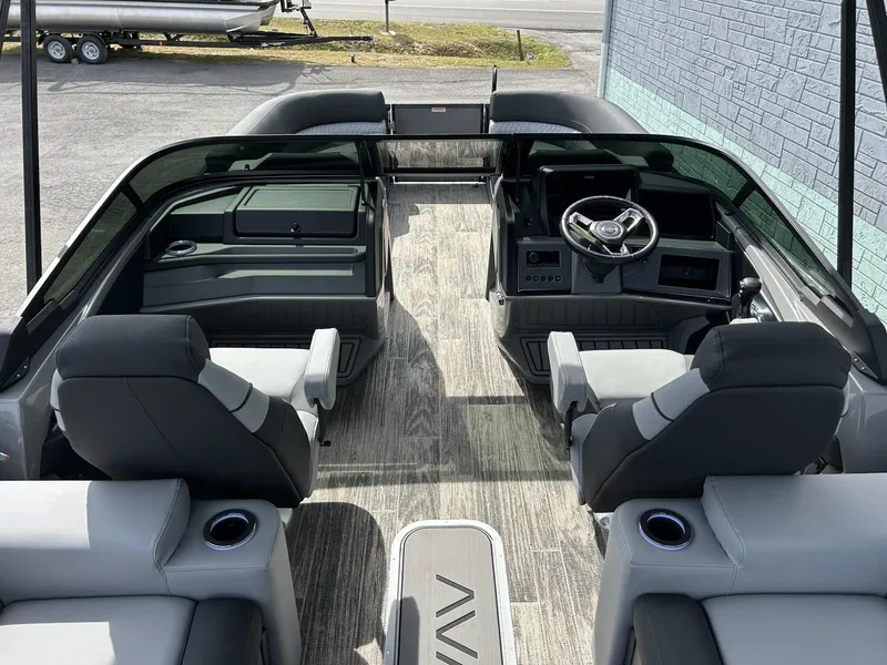 Slide: The Image of 2025 Avalon 2585 Catalina Quad Lounger with sleek interior and modern design. - 6