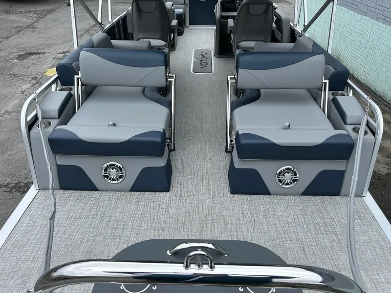 Slide: The Image of 2025 Avalon LSZ 2585 Quad Lounger Shift with luxurious seating and modern design. - 11
