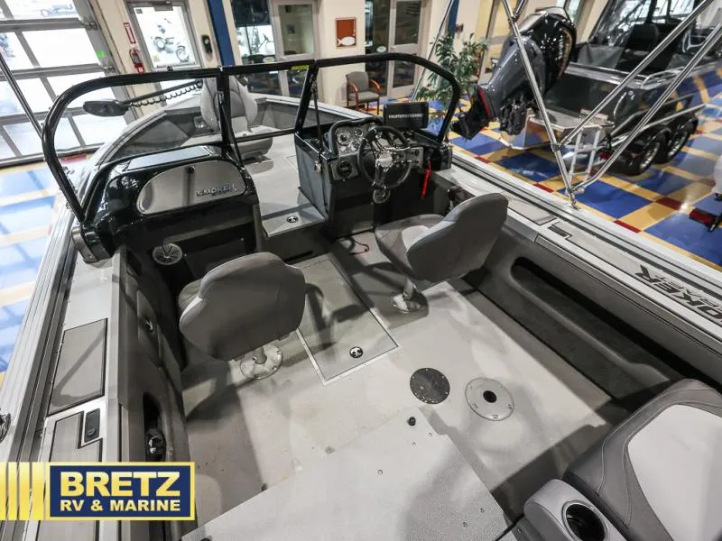 Slide: The Image of 2020 Pro Angler XL 182 XL boat interior with steering console and seating at Bretz RV & Marine. - 20