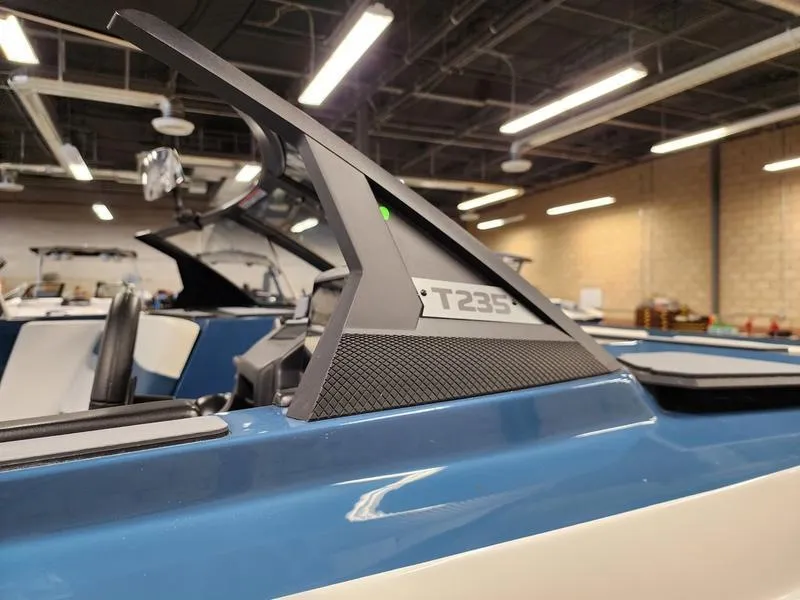 Slide: The Image of 2025 Axis T235 boat interior with modern design and sleek detailing. - 20