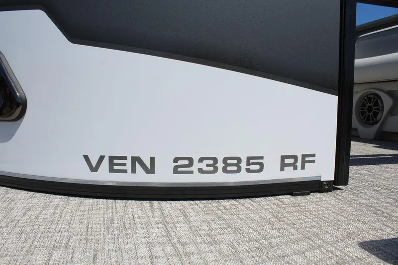 Slide: The Image of 2025 Avalon Venture 85 Rear Fish 23 FT boat, model number VEN 2385 RF. - 20